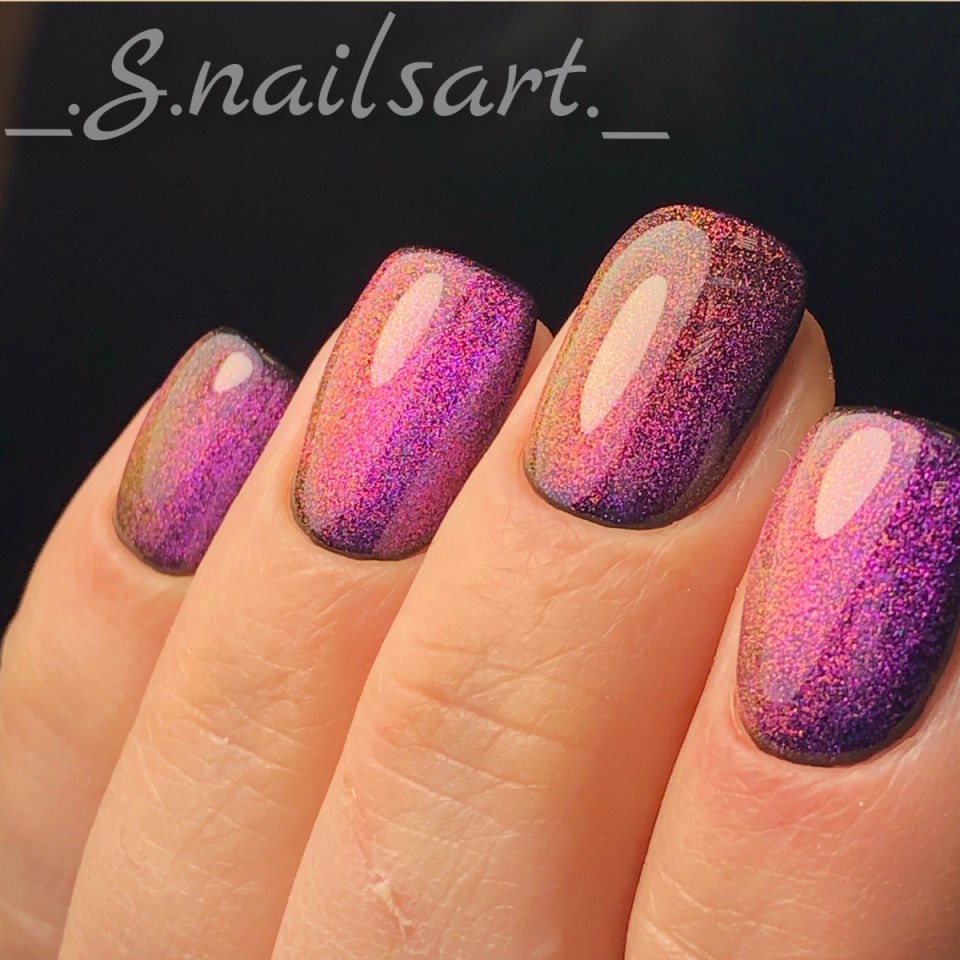 Кошачий глаз розоввманикюр