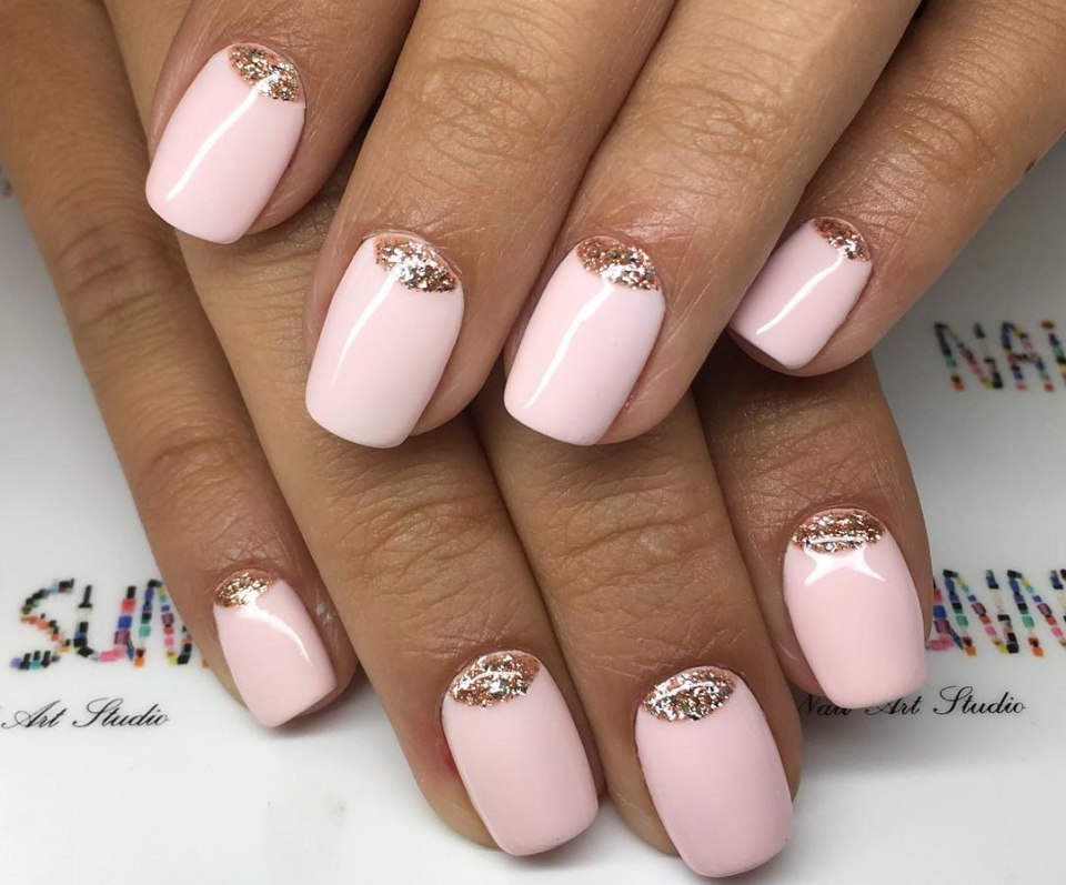 Красивые ногти квадратной формы