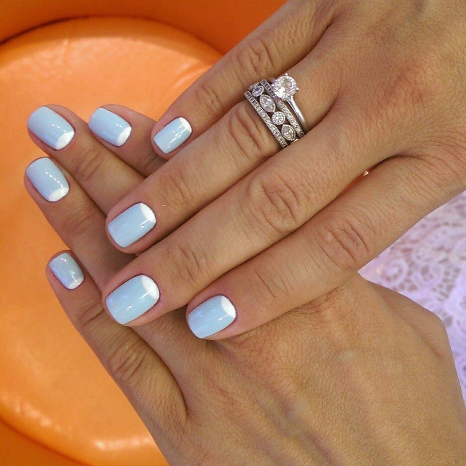 Нюдовый френч