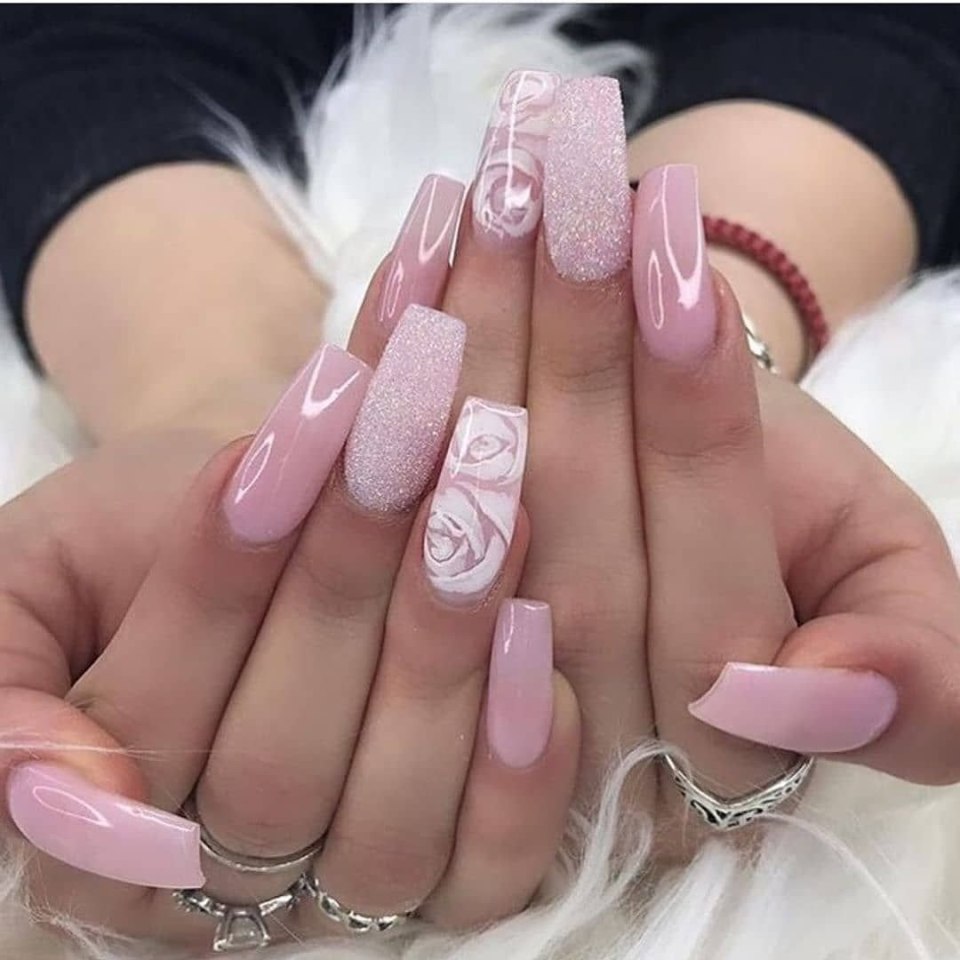 Ажурные ногти