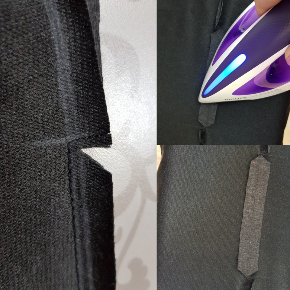 Джинсы и инструменты для маникюра