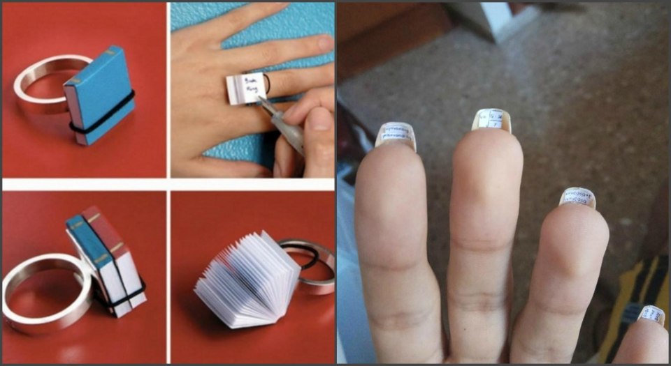 Пистолет на ногтях