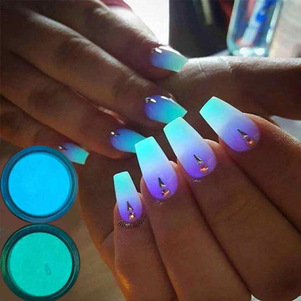 Неоновые ногти