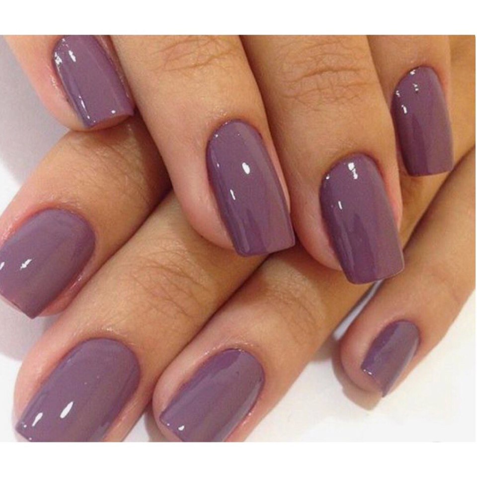 Гель лак однотонный