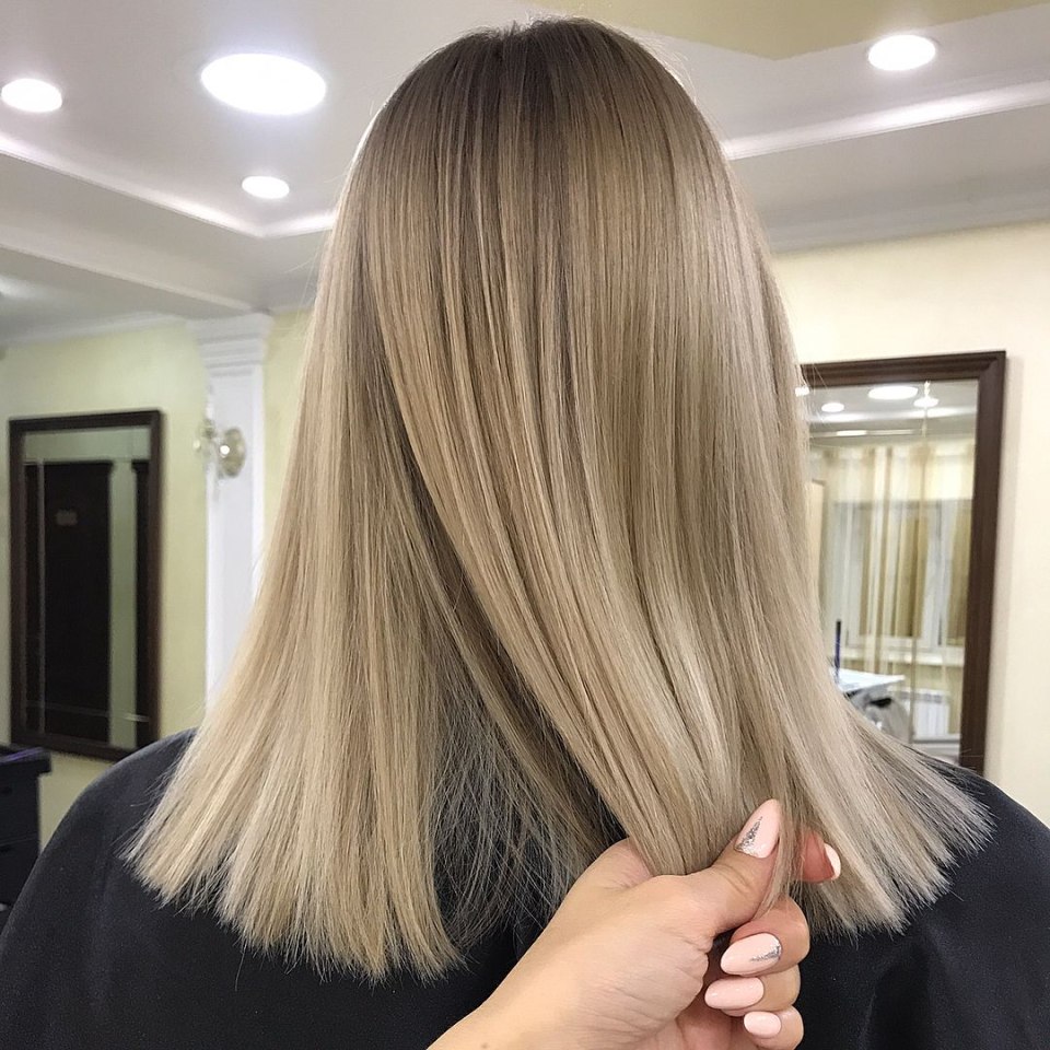 Золотисто пепельный цвет волос аиртач