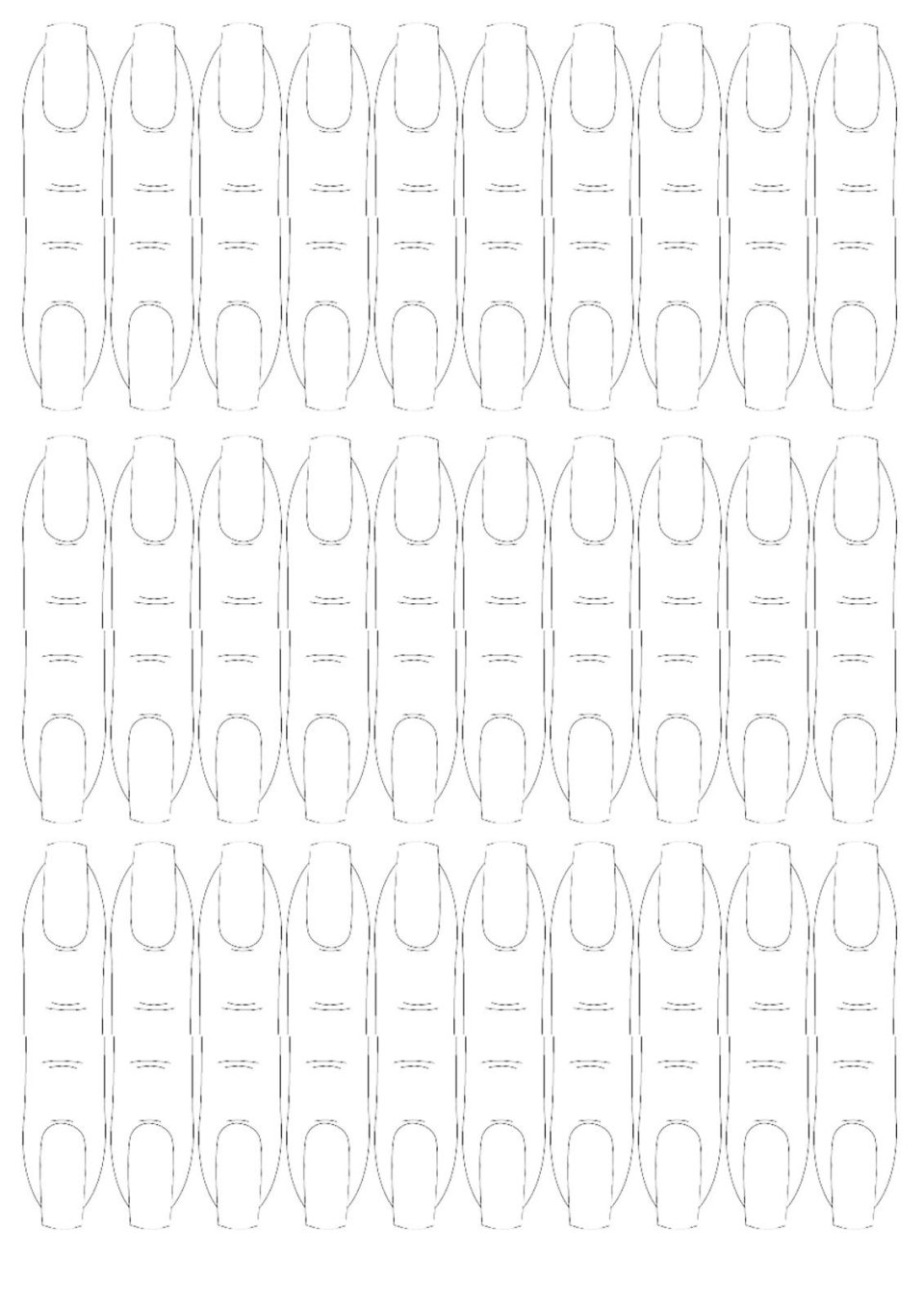 Макеты ногтей для рисования