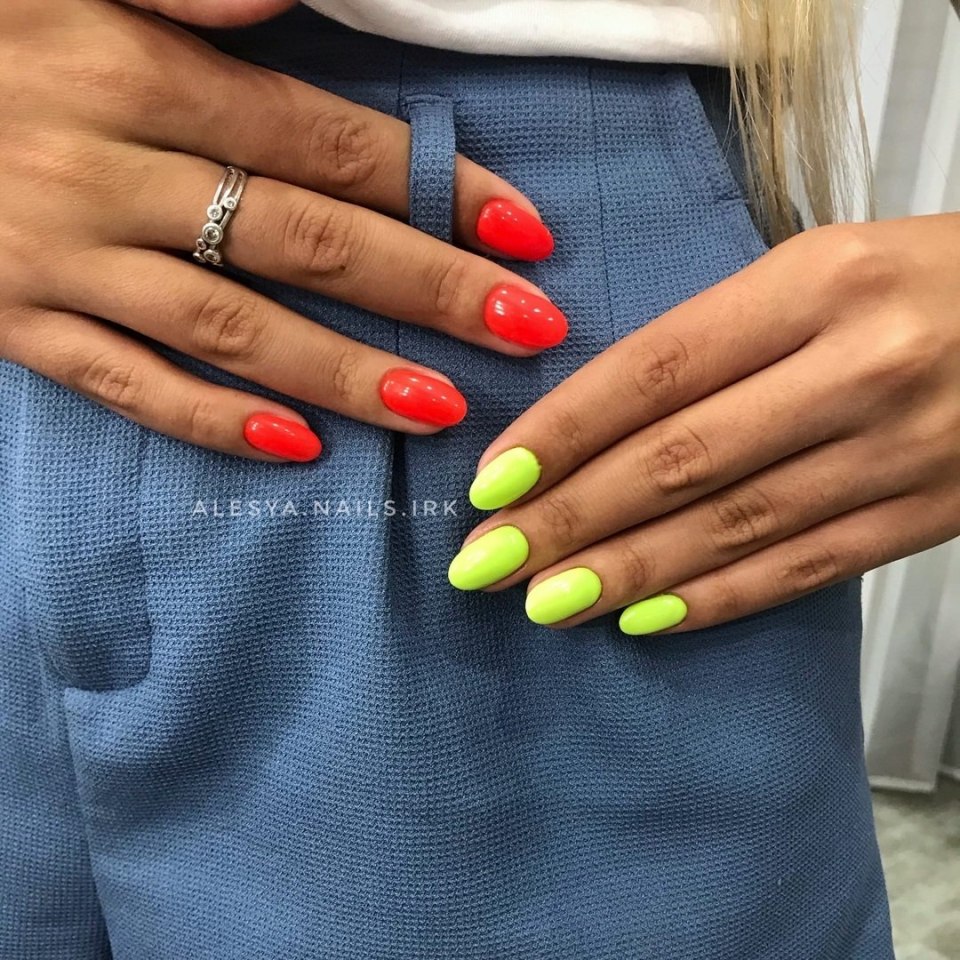 Стильный летний маникюр