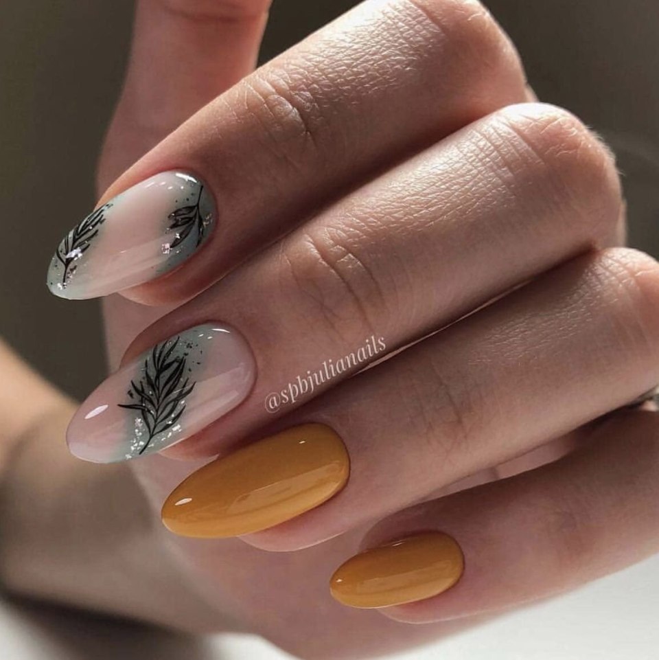 Nail миндаль 2020 тренд