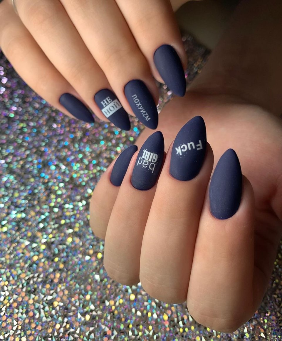 Матовые ноготочки