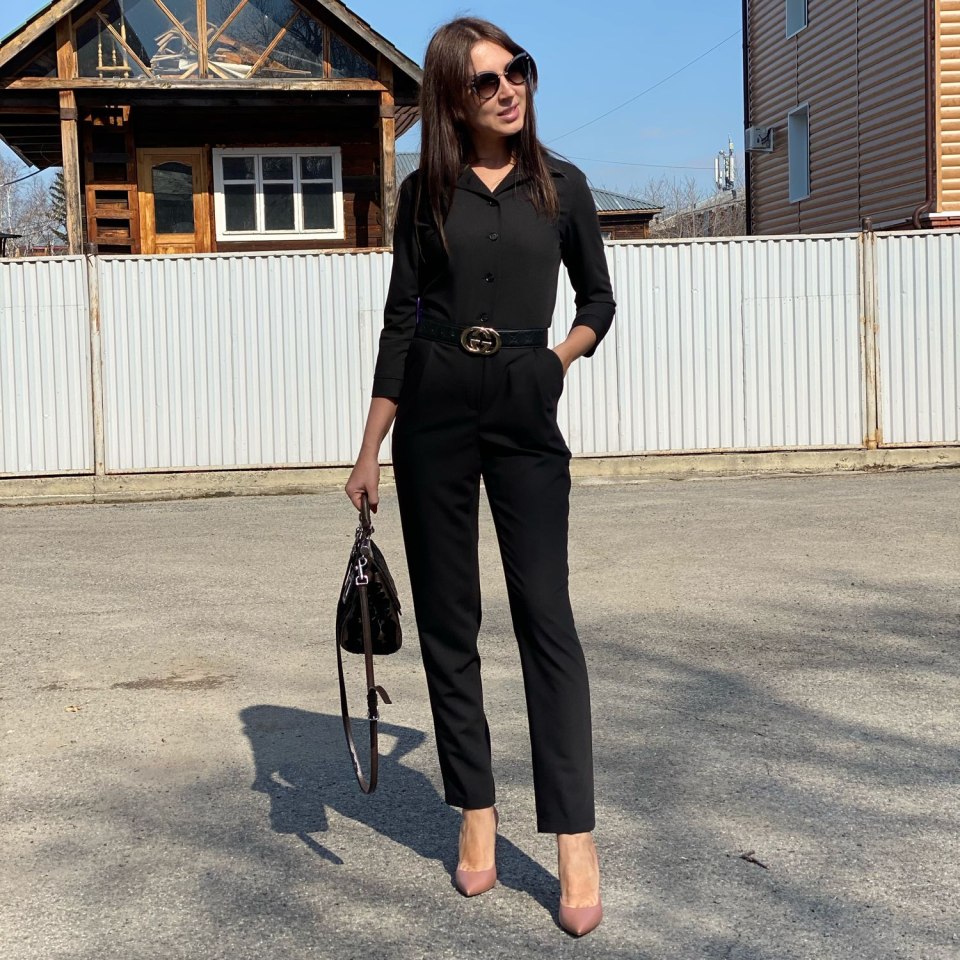 Классический комбинезон женский