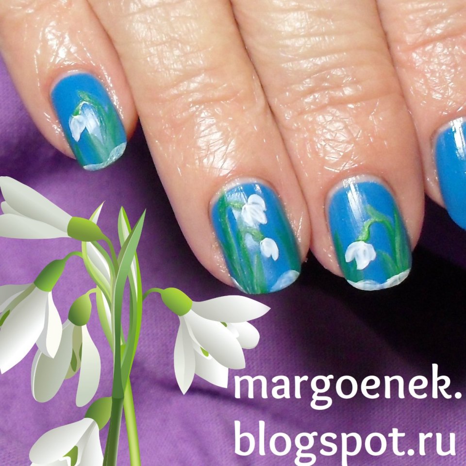 Ногти на весеннюю тематику