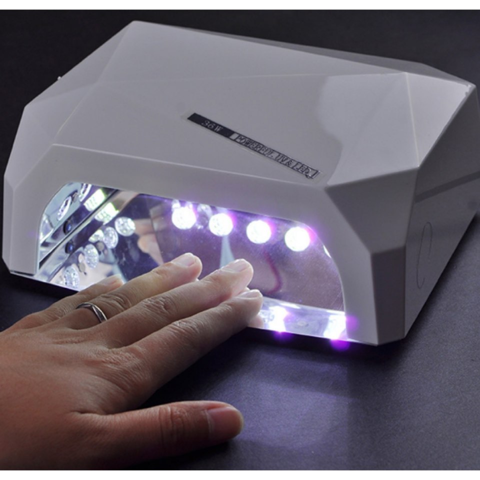 Лампа для гель-лака гибридная led UV 36w Diamond