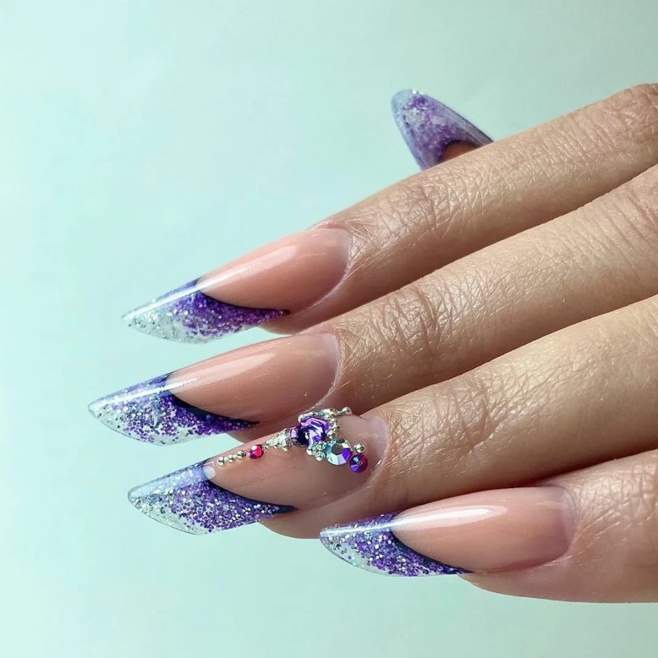 Наращивание пайп миндаль