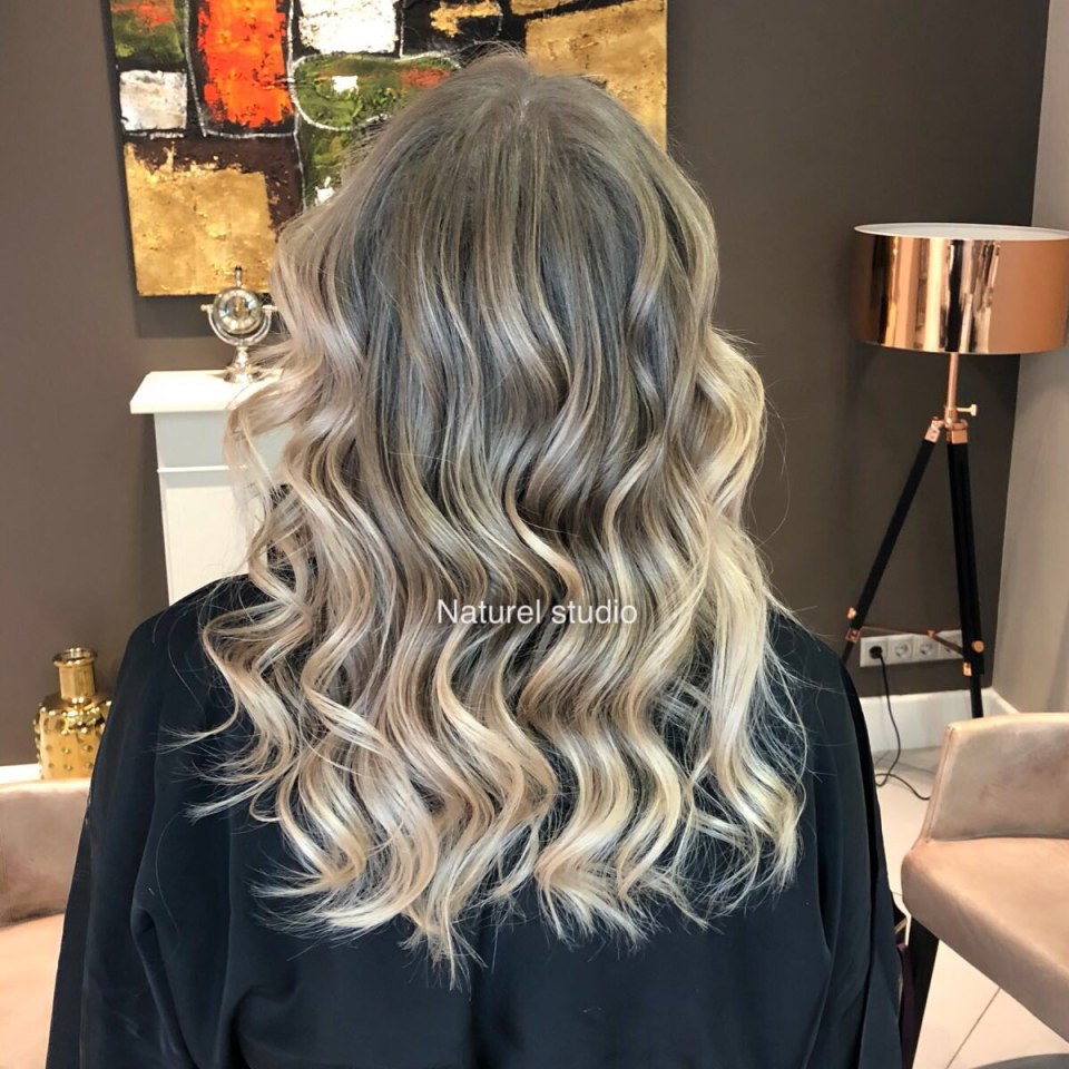 AIRTOUCH окрашивание на темные