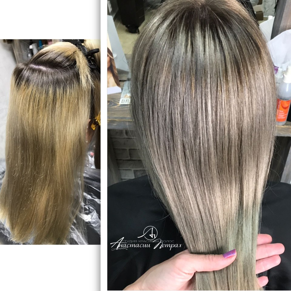 Air tach окрашивание техника