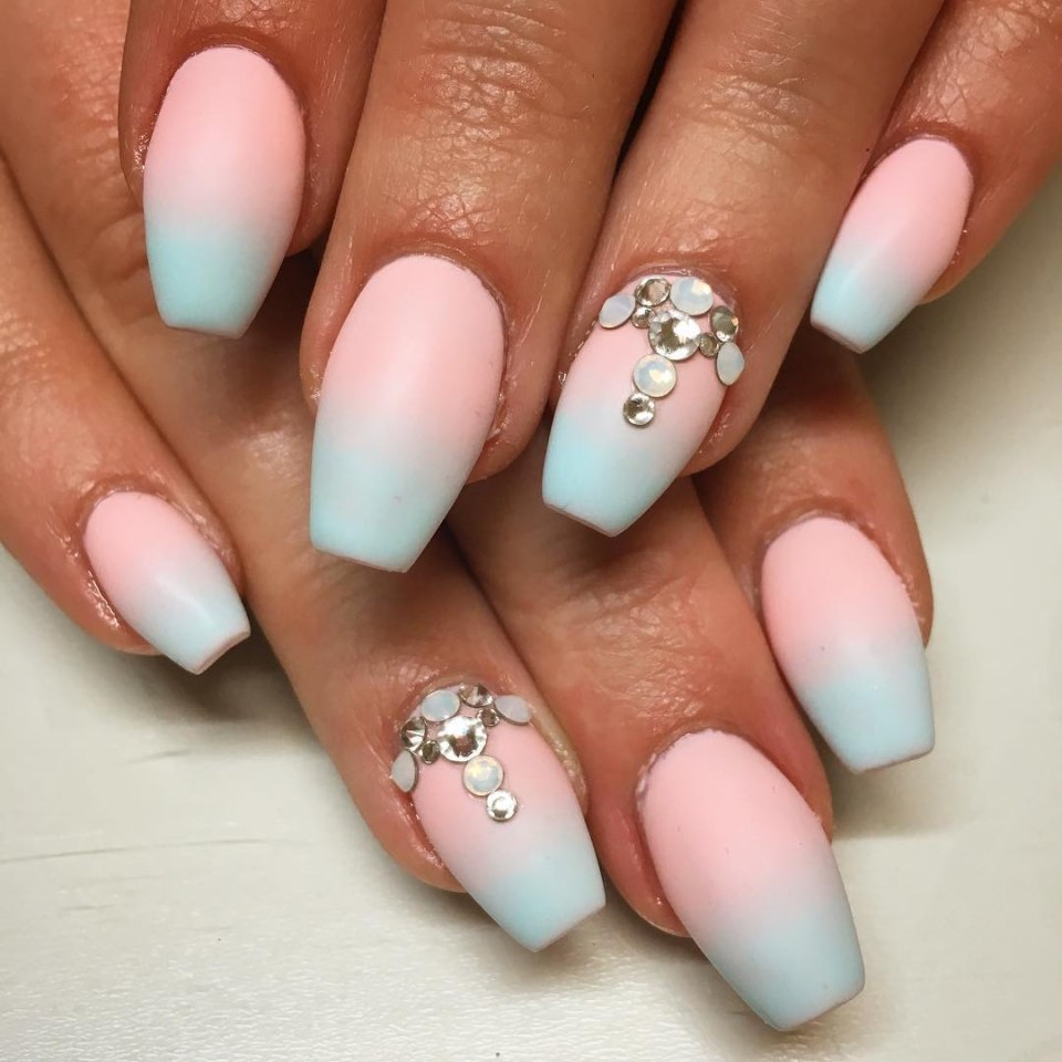 Наращивание ногтей модные дизайны