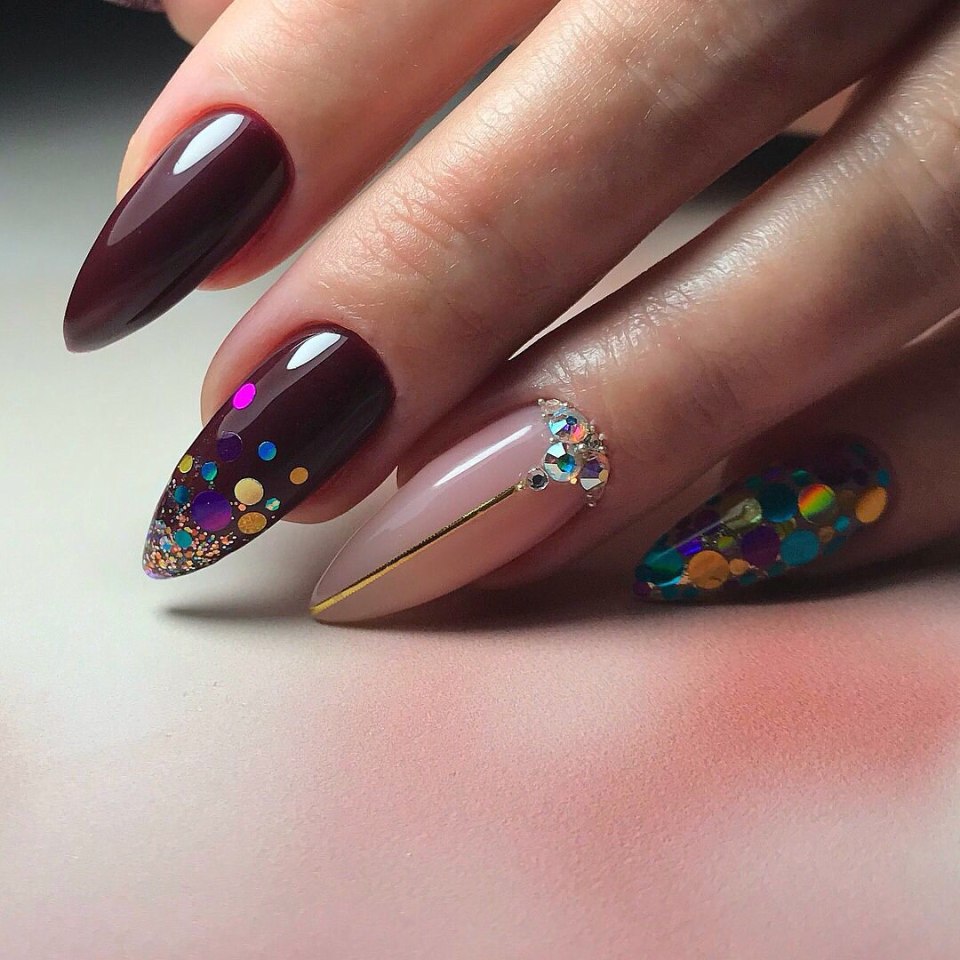Шикарные гелевые ногти