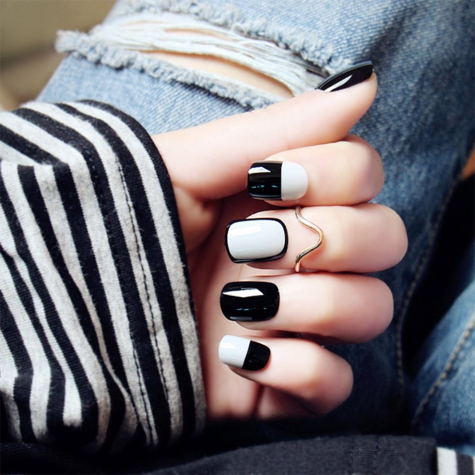 Маникюр с рисунком