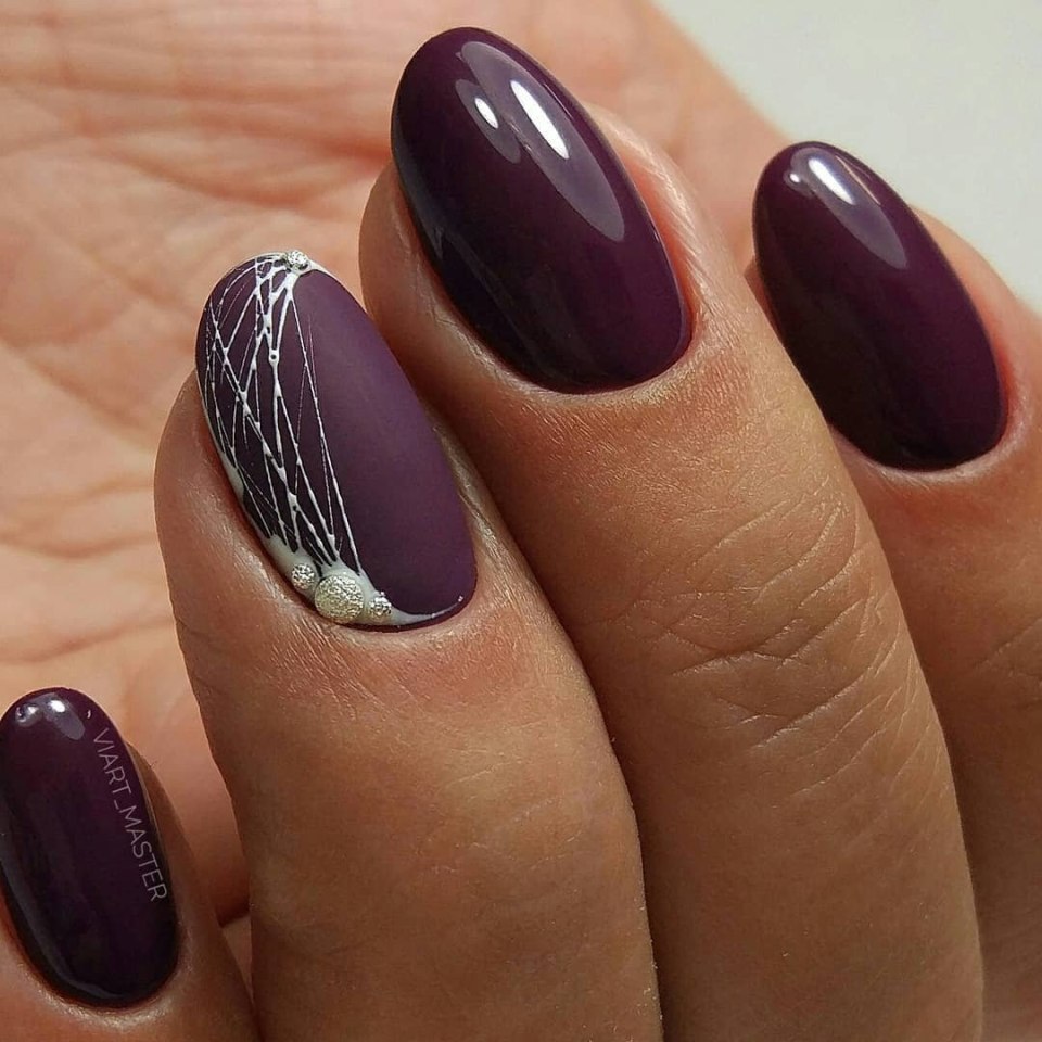 Маникюр в стиле панк-рок