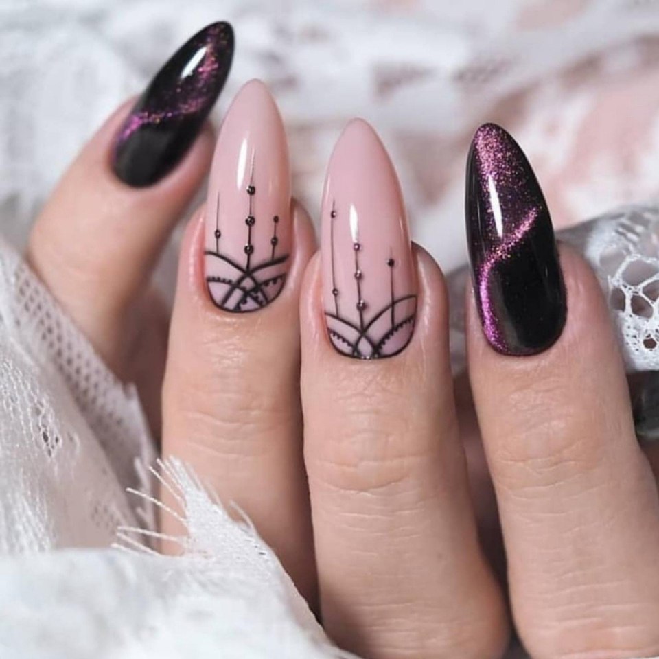 Марина дезинг ногти