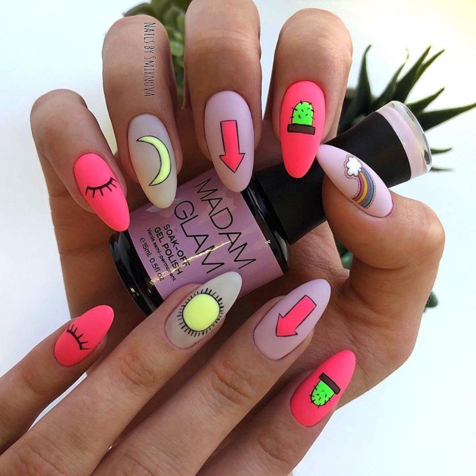 Модный летний маникюр