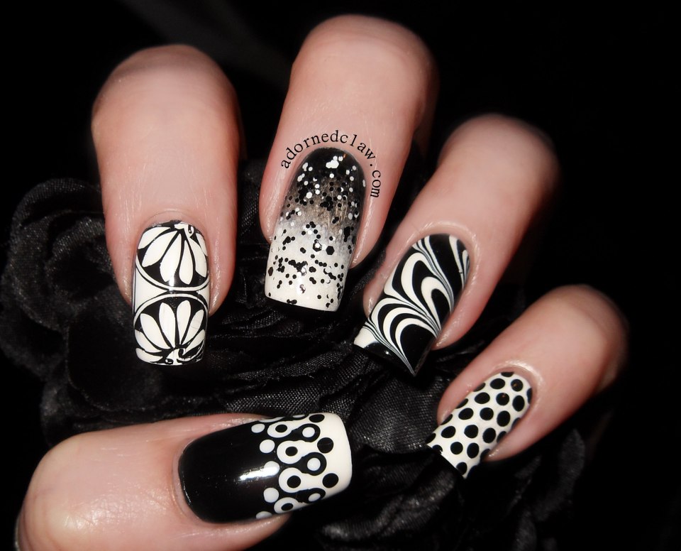 Ногти со стемпингом