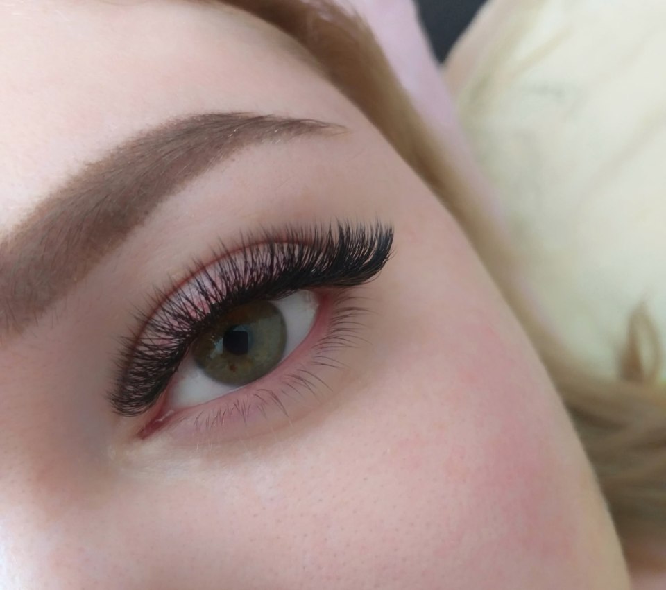 Ресницы 2д лучики кукольный эффект