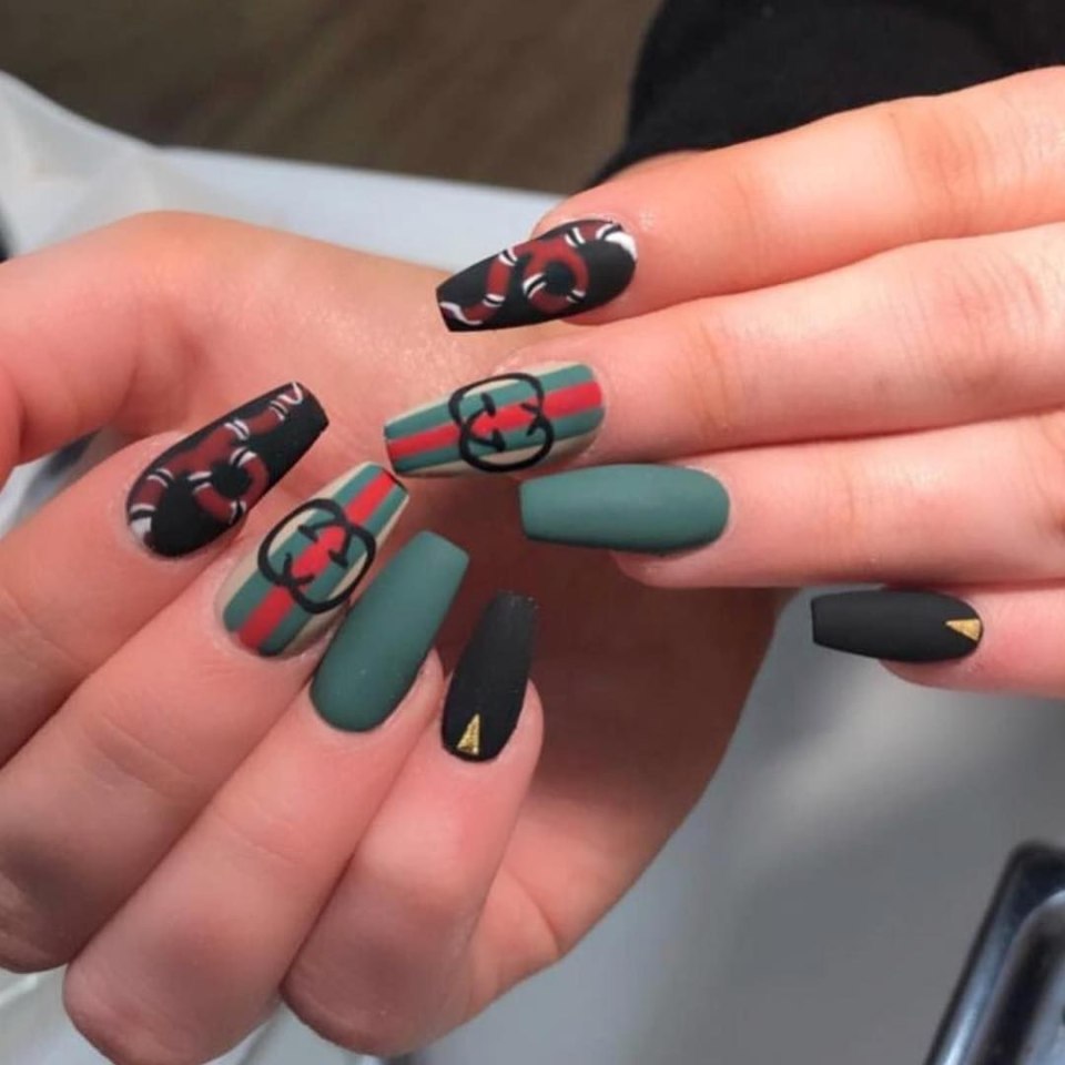 Гель лак змеиная кожа