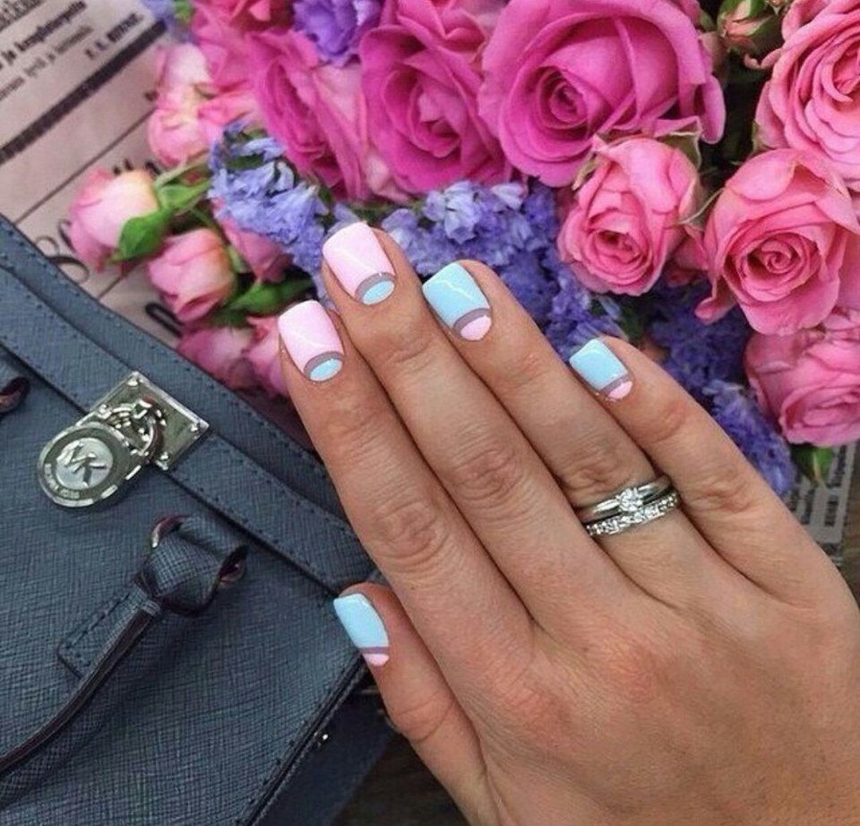 Маникюр Ксении Бородиной