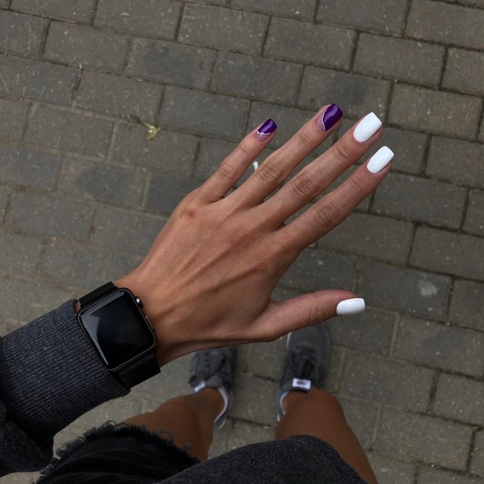 Маникюр на улице в Тае