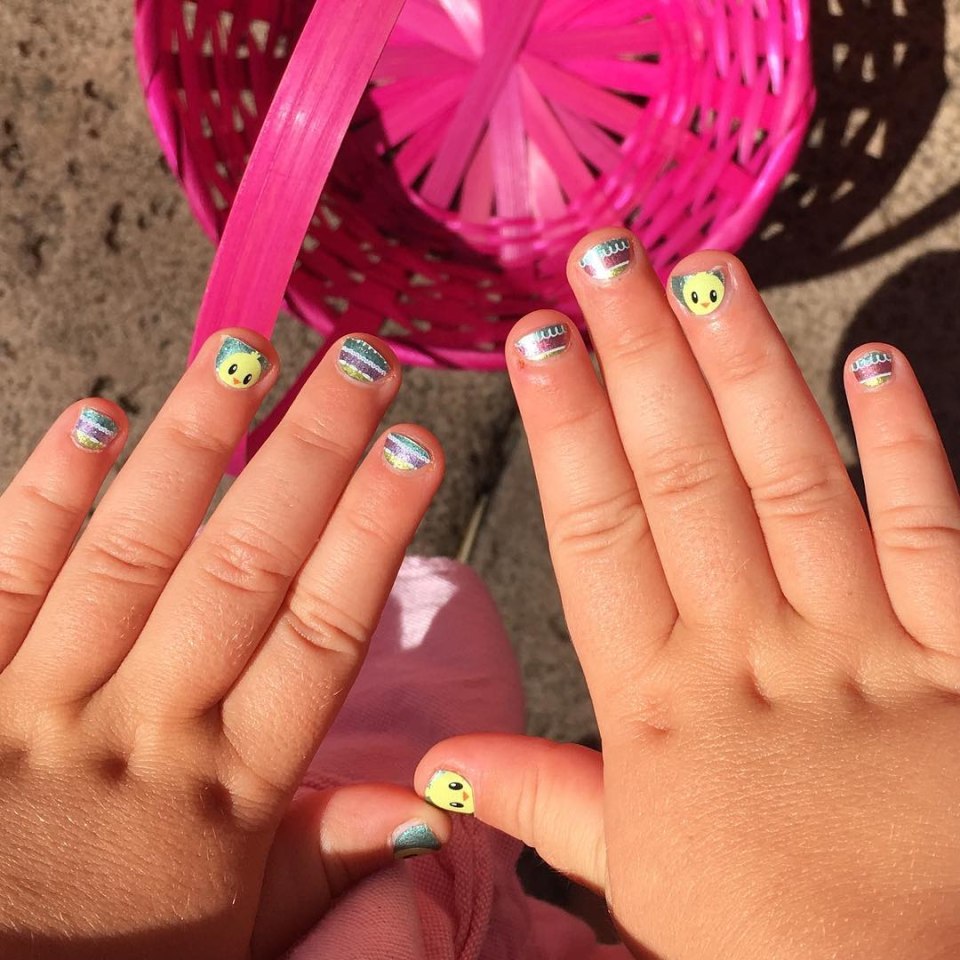 Ногти инди КИД