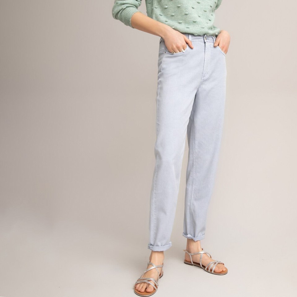 Брюки джинсовые женские con-306 mom Fit Conte