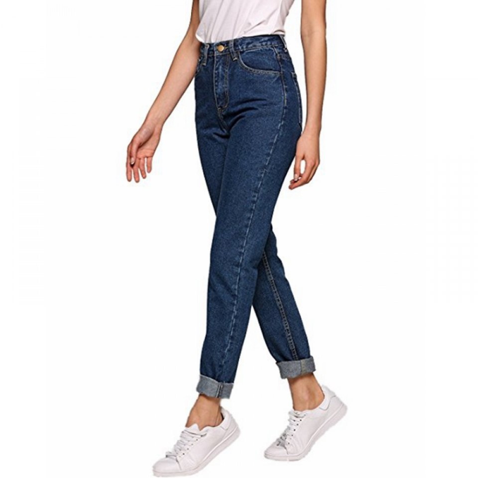 Джинсы mom Loose Fit Ultra High