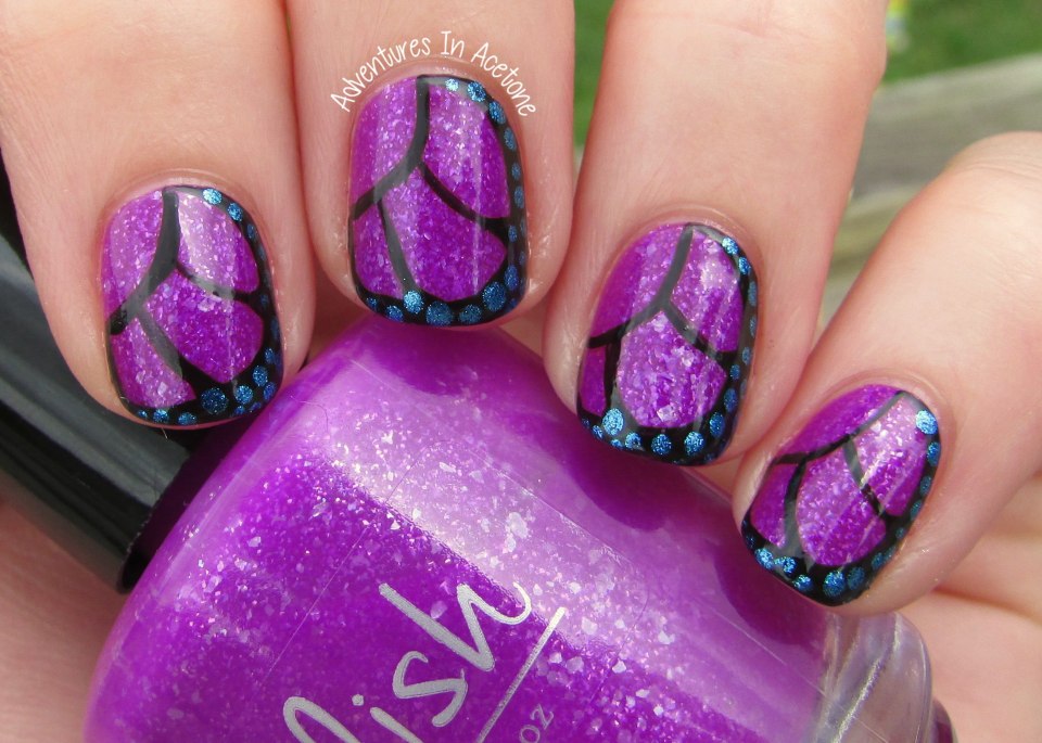 Ногти 2021 темные