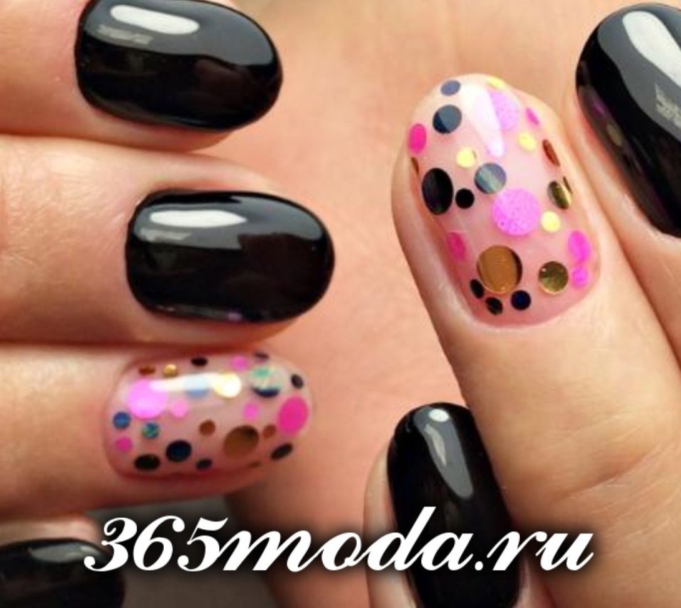 Маникюр с камифубиками