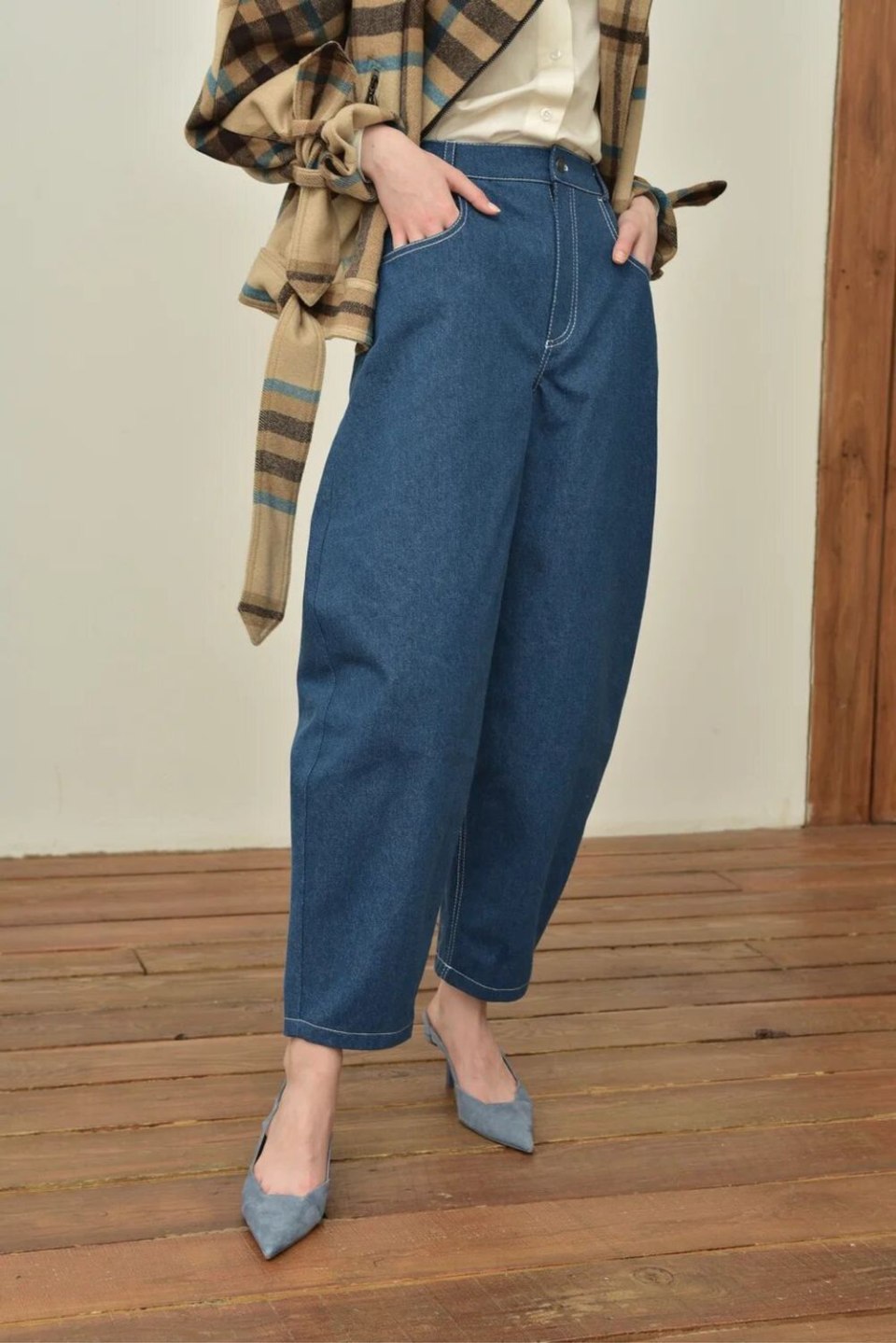 Pepe Jeans. Брюки бананы модель pl2113848