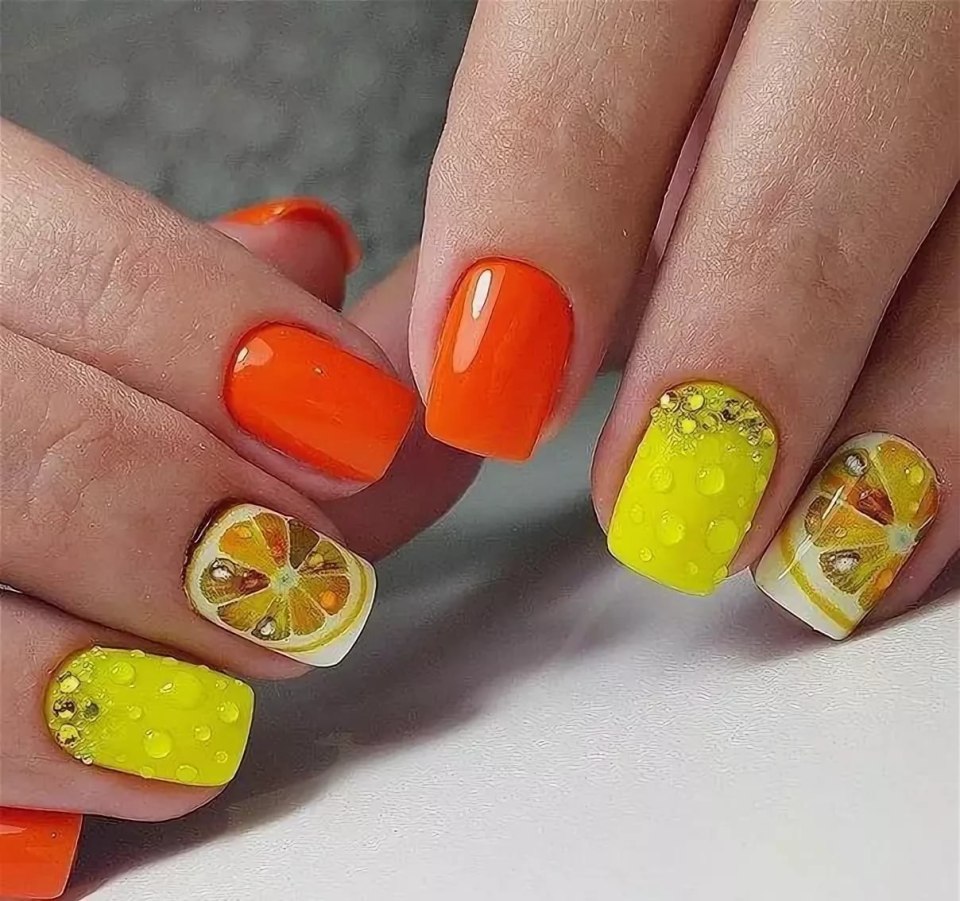 Летний маникюр
