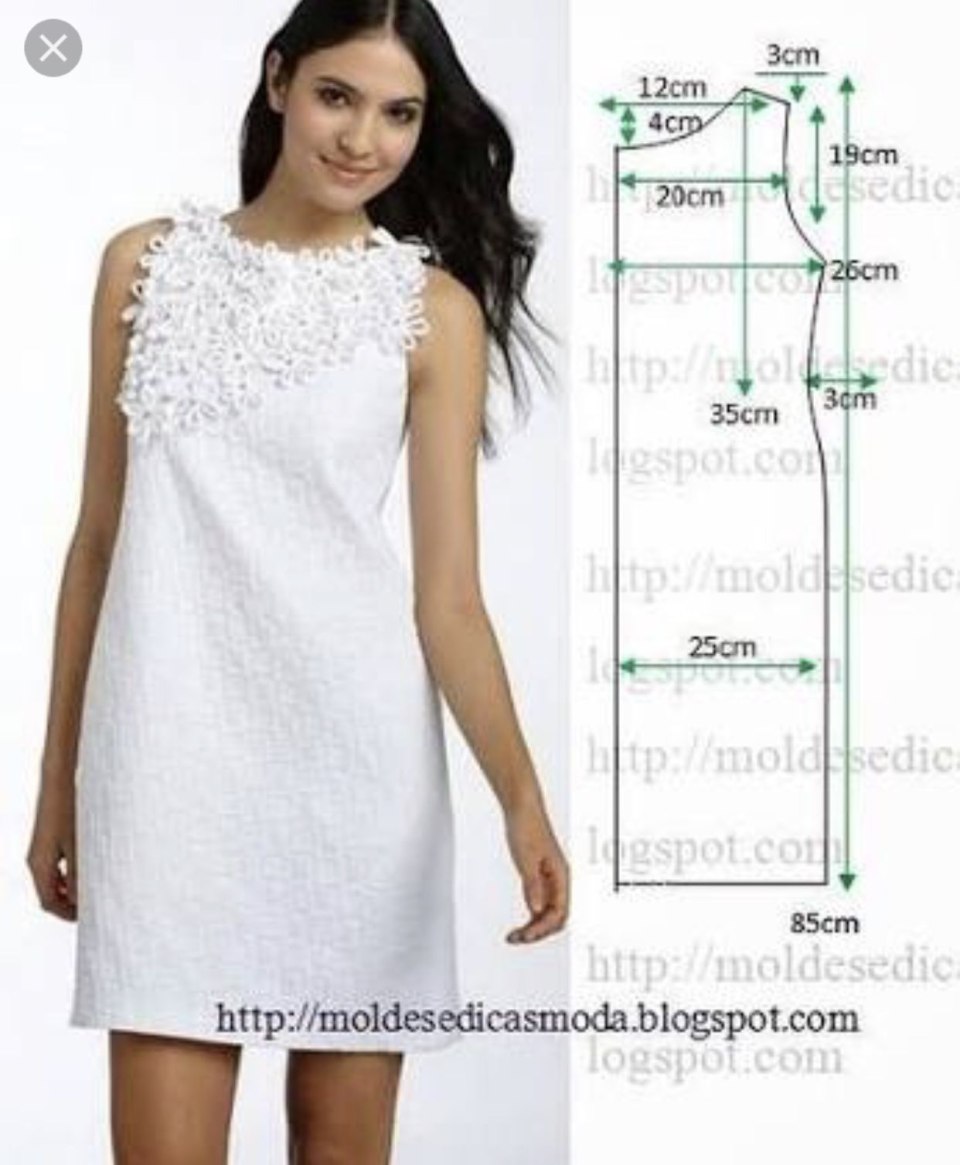 Моделирование летнего платья