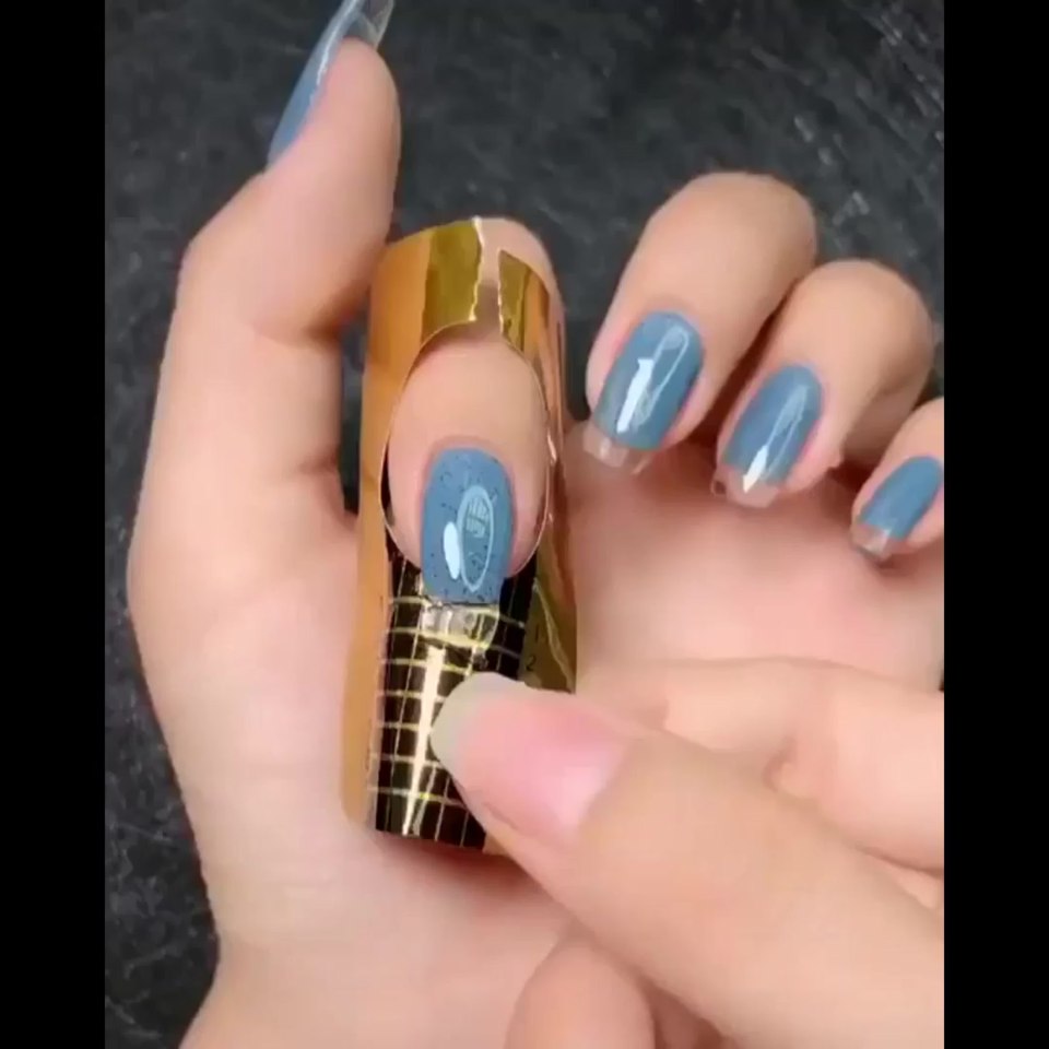 Не глубокий маникюр