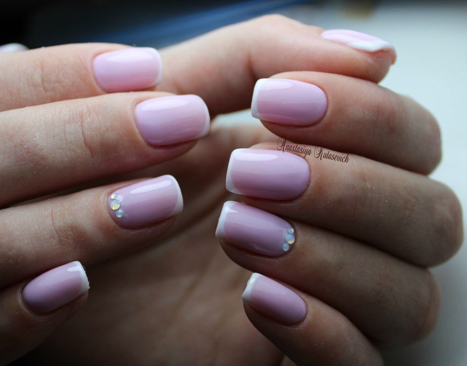 Френч однотонный