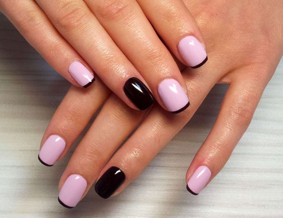 Маникюр шеллак