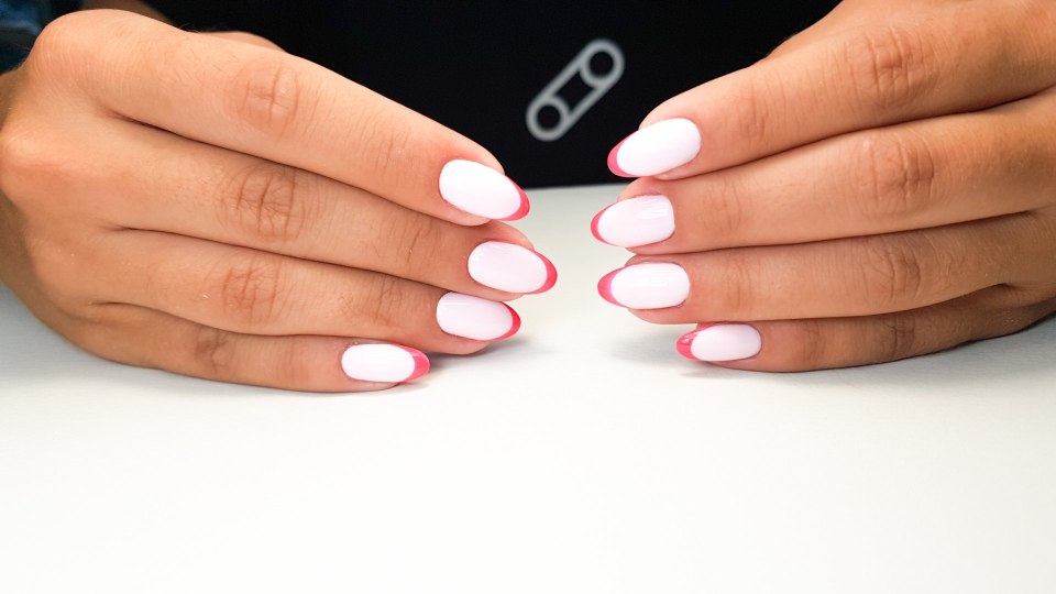 Френч на короткие ногти
