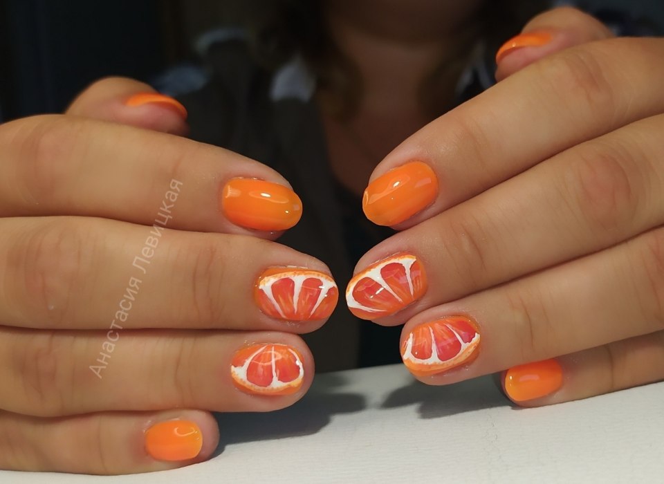 Маникюр градиент 2021 модные тенденции
