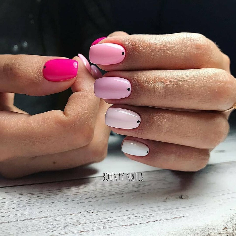 Маникюр перед новым годом с юмором