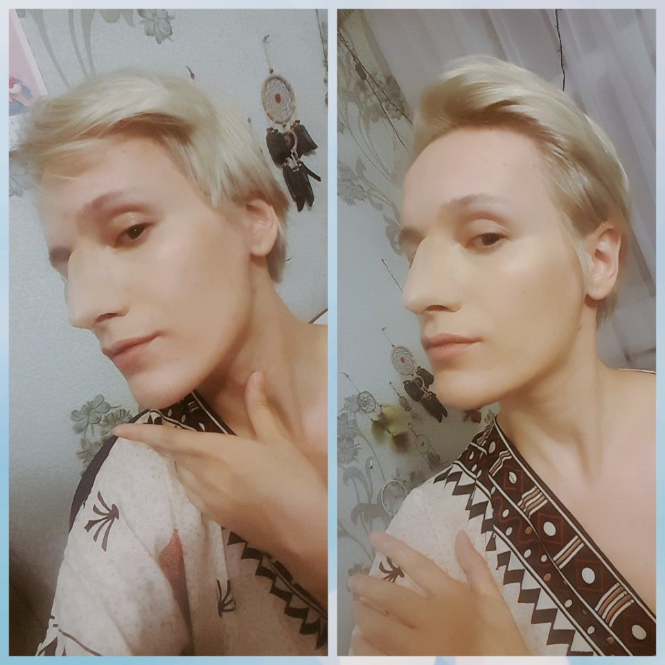 Схема нанесения контуринга