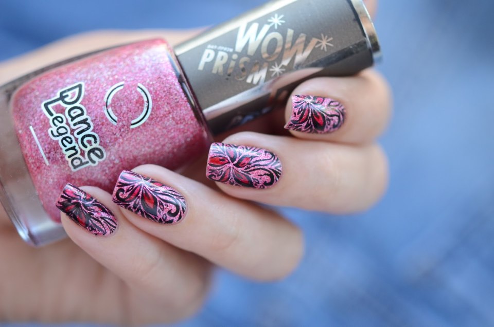 Ногти салатовые с желтым