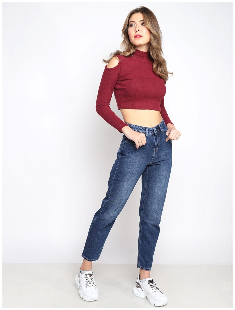 Mom Slim Fit джинсы