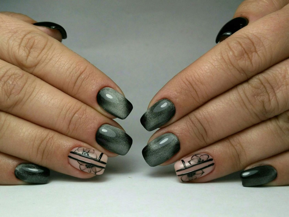 Стильный повседневный маникюр 2020