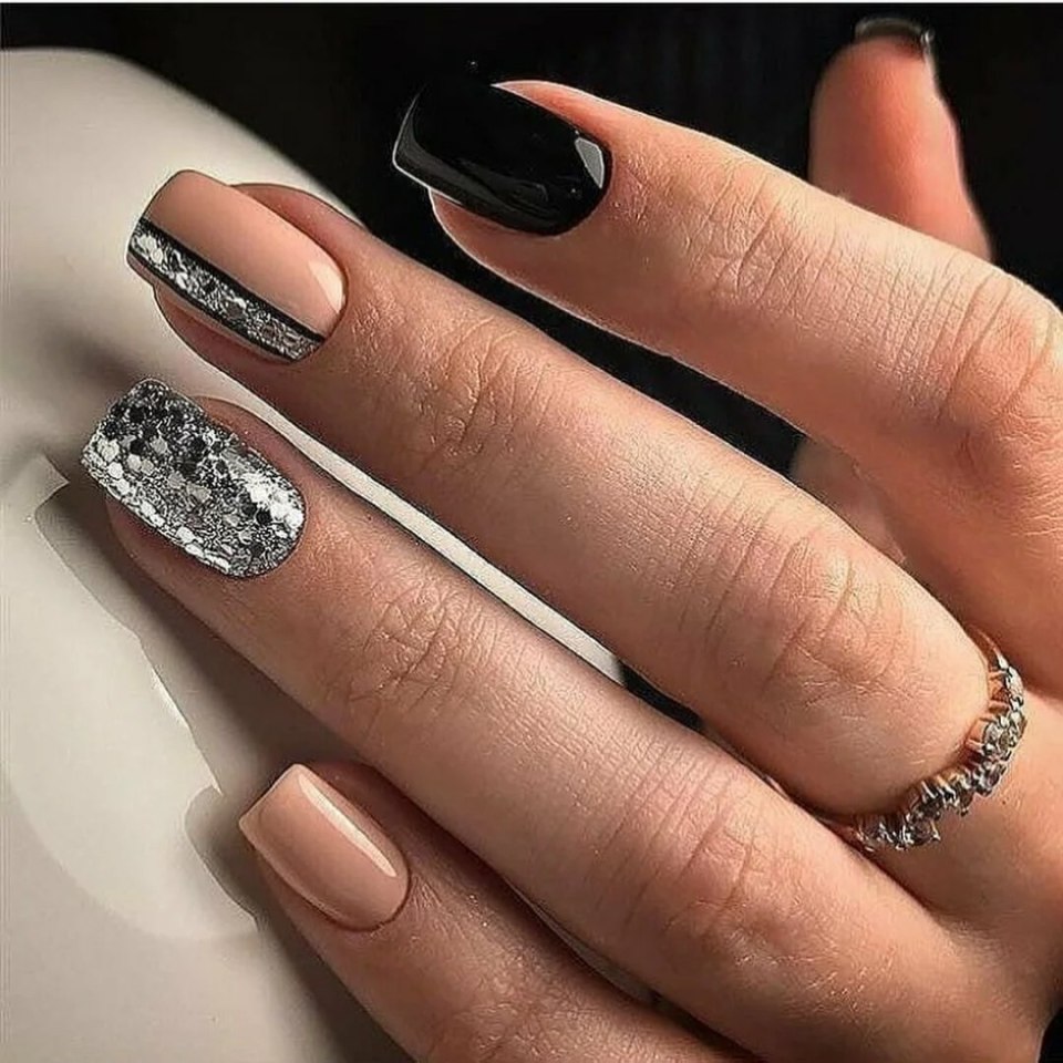 Комбинированный маникюр