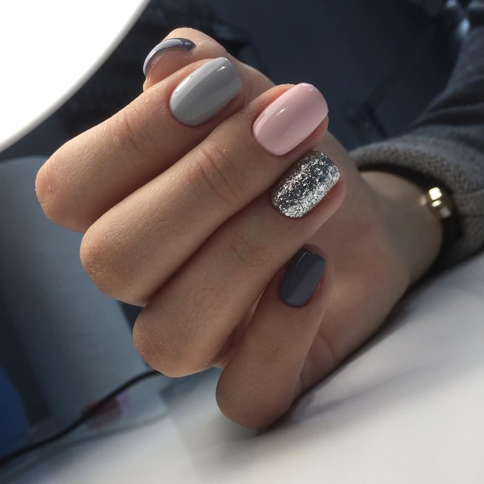 Ногти в коричневых тонах